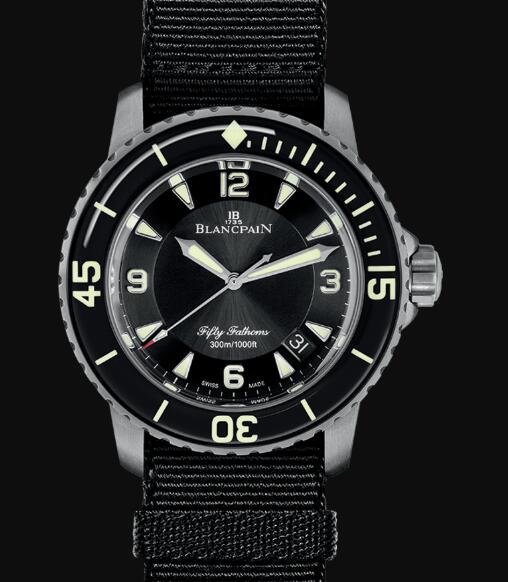 Blancpain Fifty Fathoms Watch Review Fifty Fathoms Automatique Replica Watch 5015 12B30 NABA